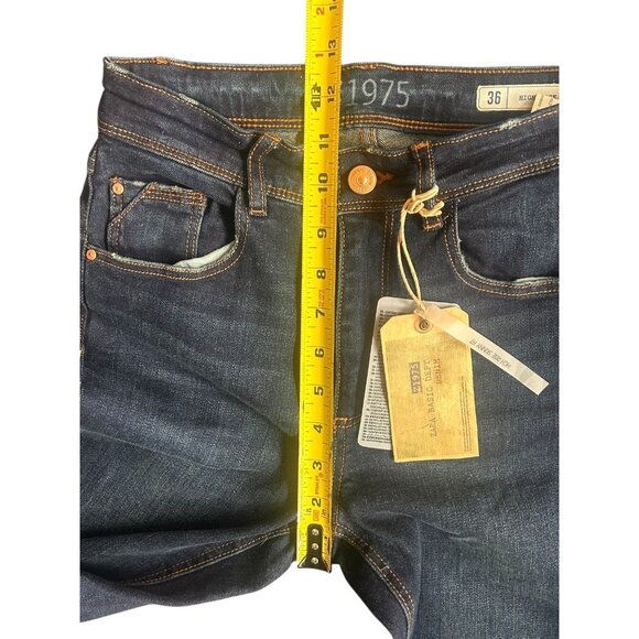 Zara Jeans Z1975 Zara Basic Denim Skinny Jeans Super High Rise Fit Blue Size 4 - Picture 11 of 12